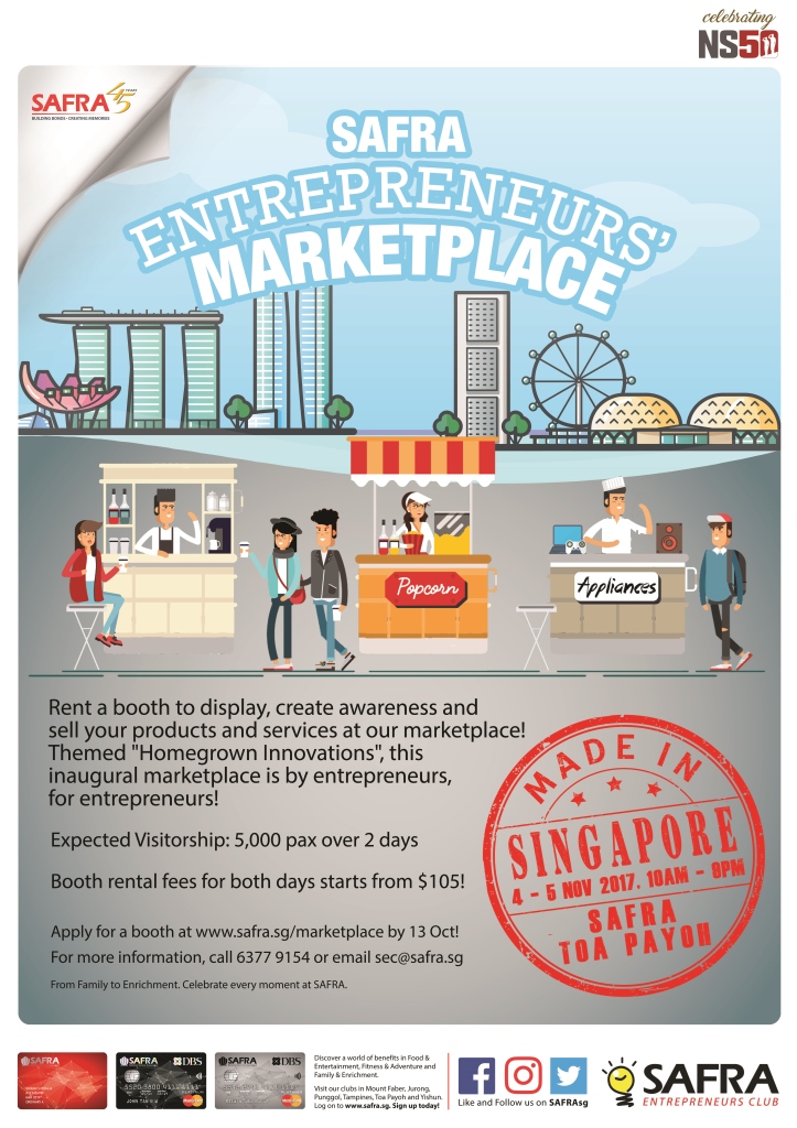 SAFRA_Entrepreneurs_Marketplace Event - Call for Participation - SAFRA Entrepreneurs’ Marketplace