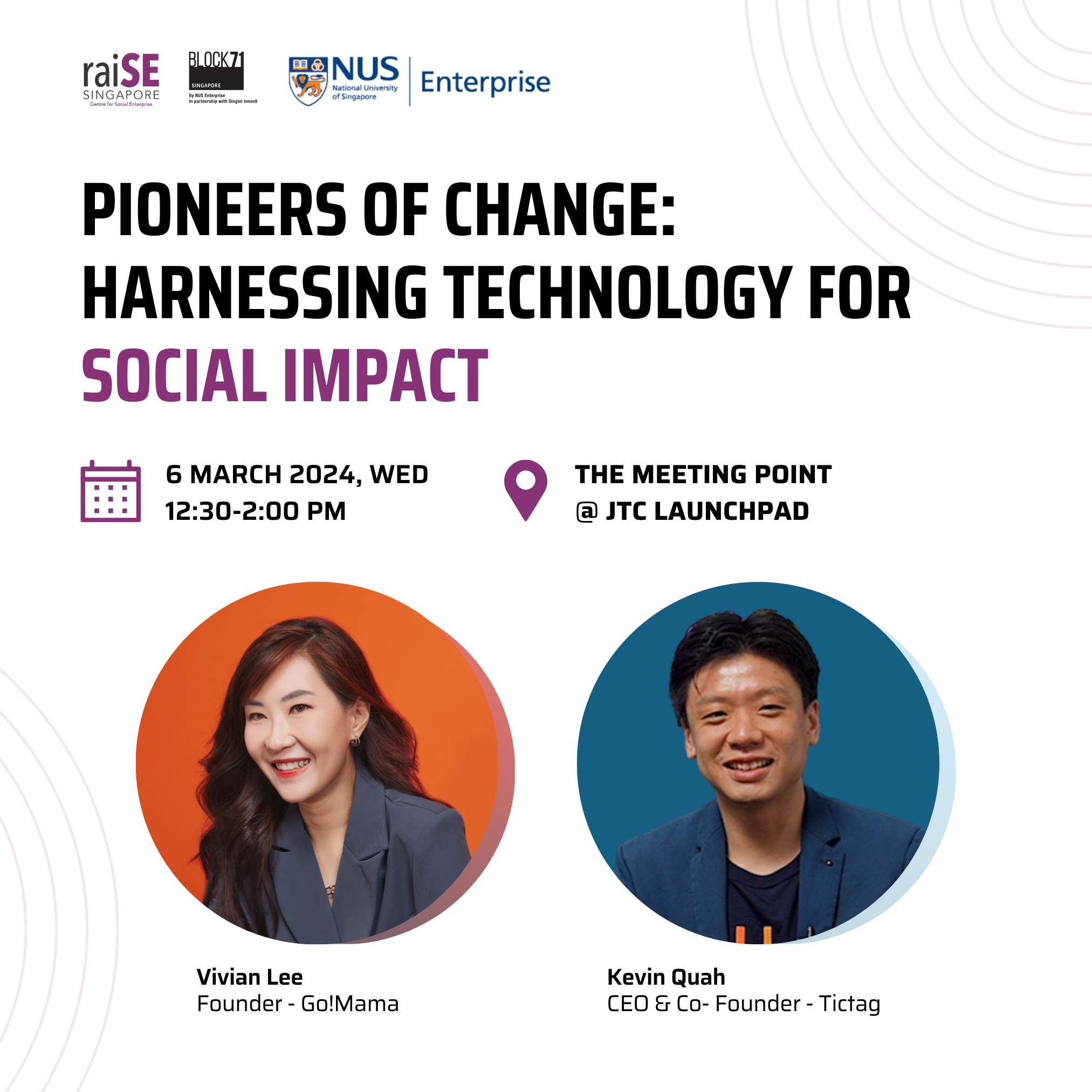 pioneer Event - Pioneers of Change: Harnessing Technology for Social Impact