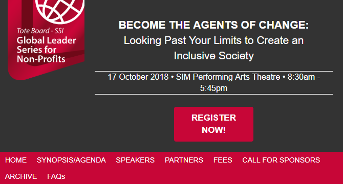 Capture Event - GLS: Become the Agents of Change: Looking Past Your Limits to Create an Inclusive Society
